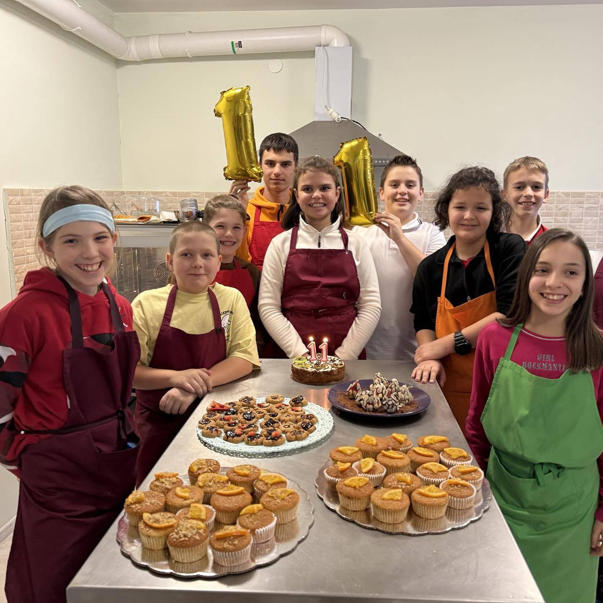 Fun kids’ pastry workshop. Bake, learn and smile