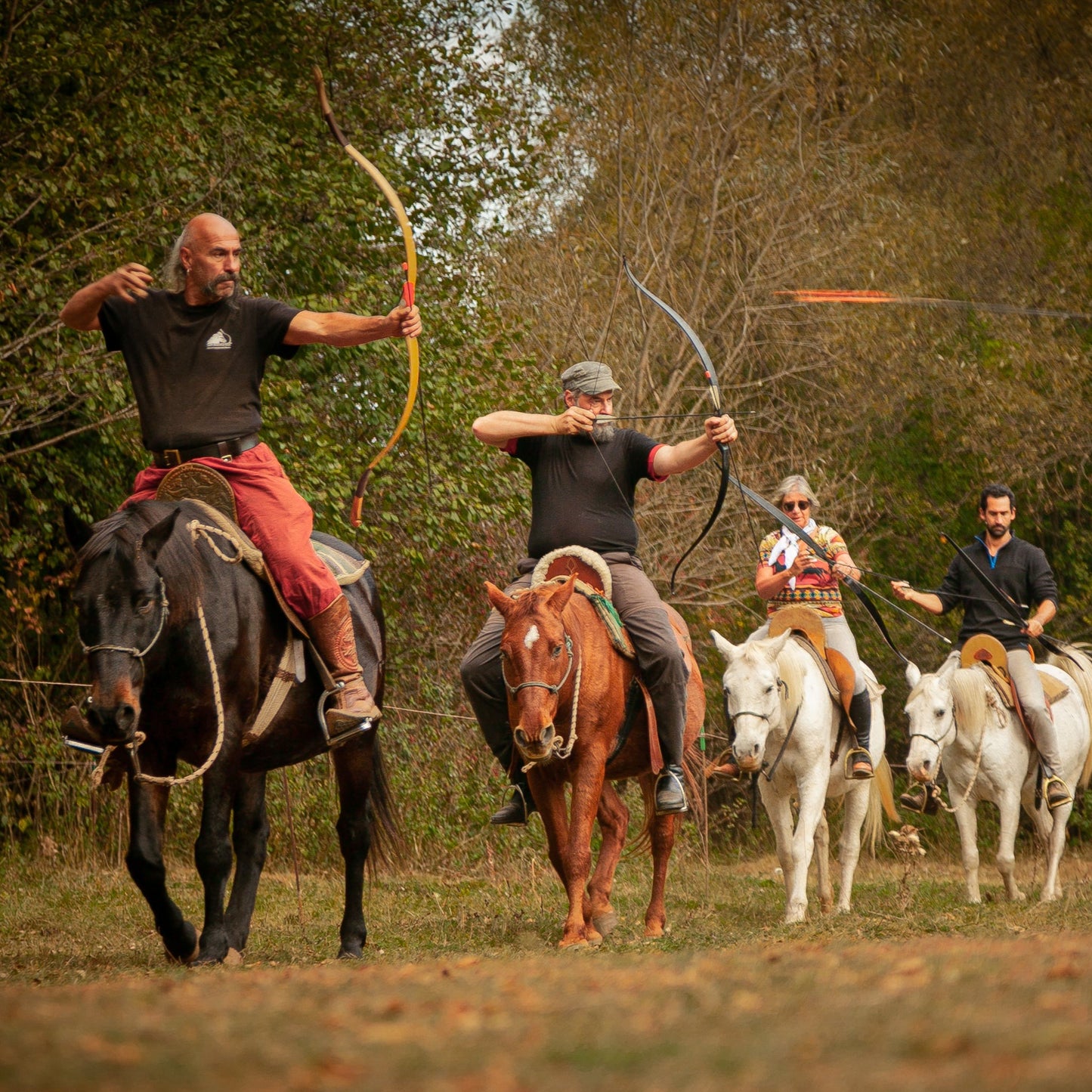 Get to know the ancestors. Archery, nomadic horse ride, overnight stay at a yurt for two