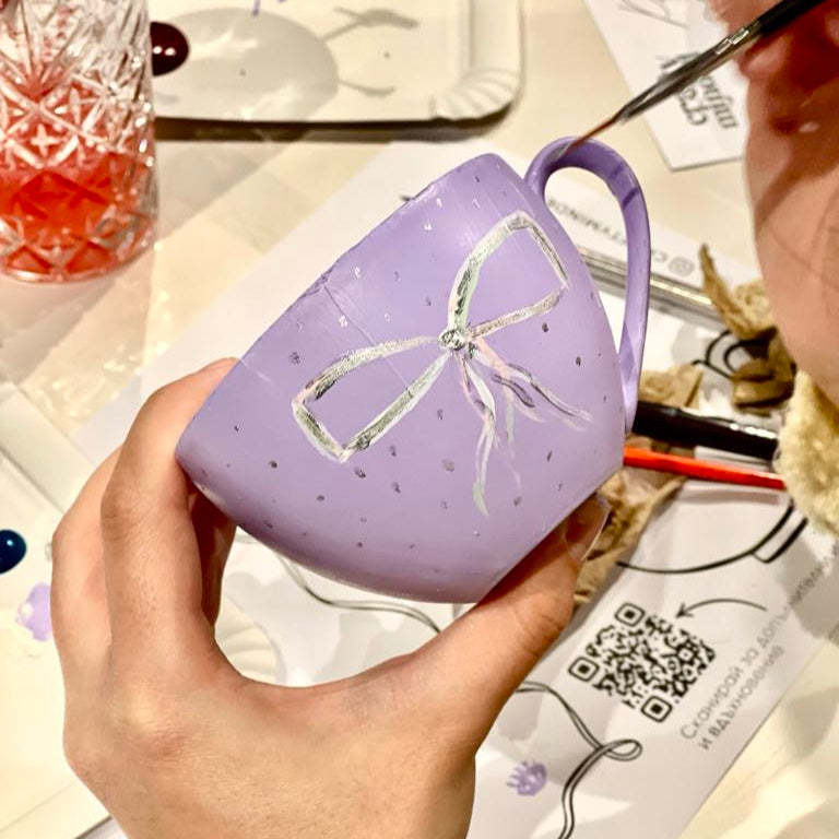 Coffee Cup Painting Workshop. Varna