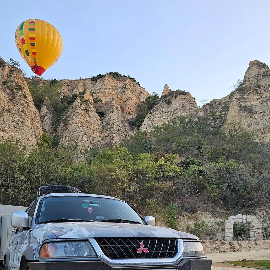 Jeep ride among the Belogradchik rocks