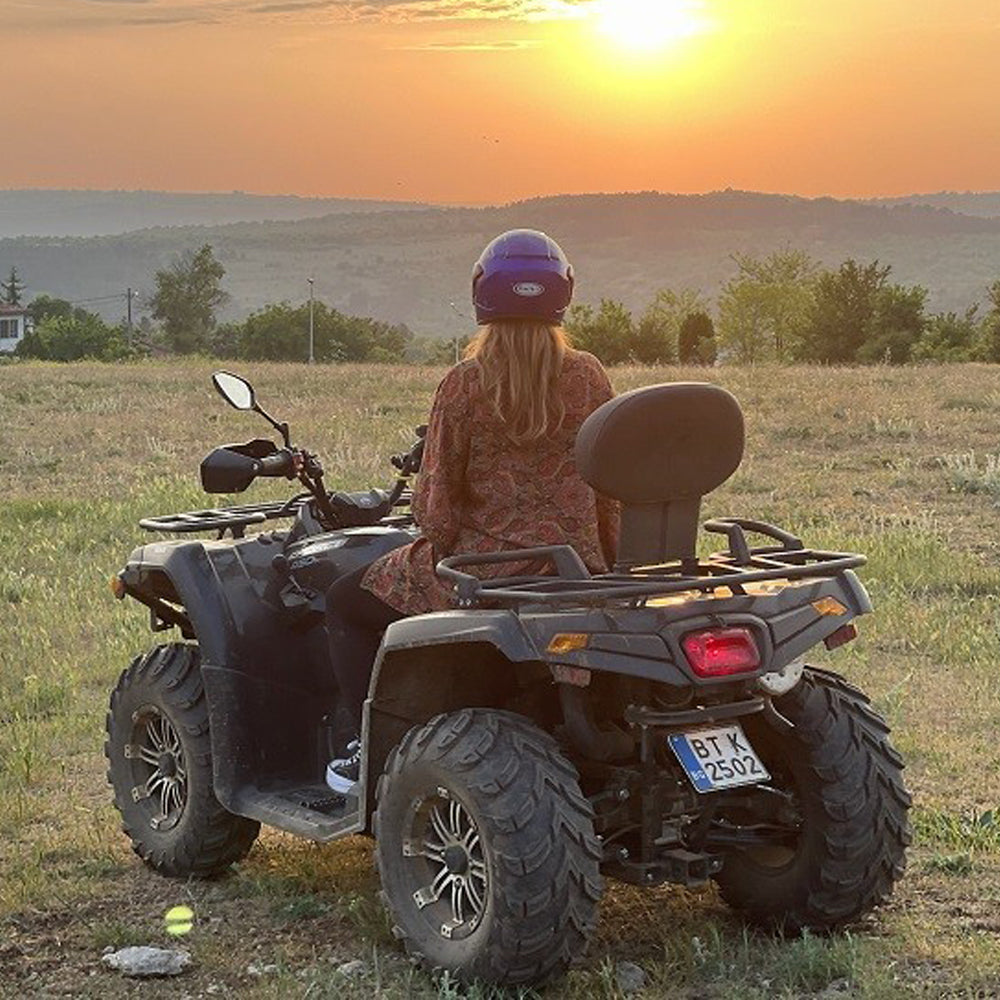 Off-road adventure with CF Moto 450cc. Veliko Tarnovo and Arbanassi