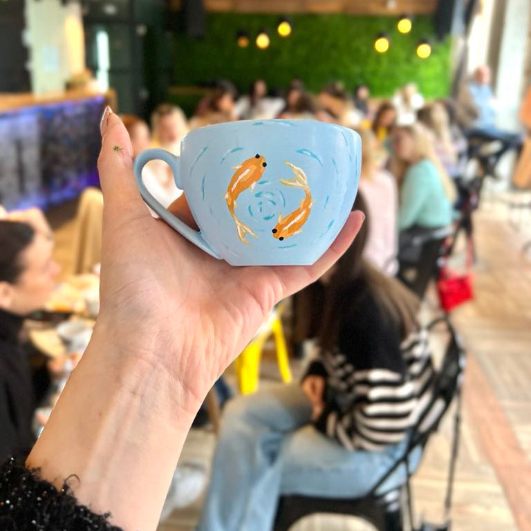 Coffee Cup Painting Workshop. Varna