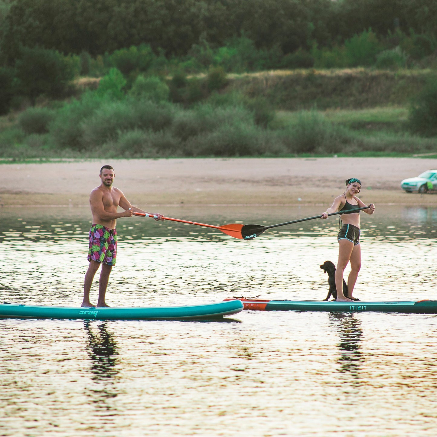 SUP adventure on a location of your choice