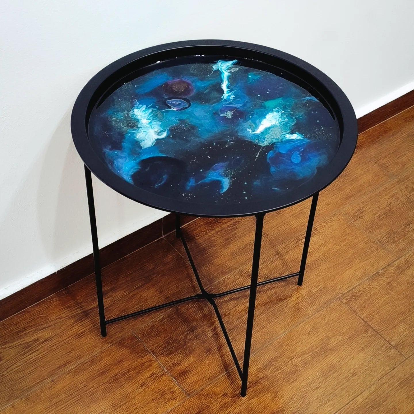 Table decoration workshop with epoxy resin