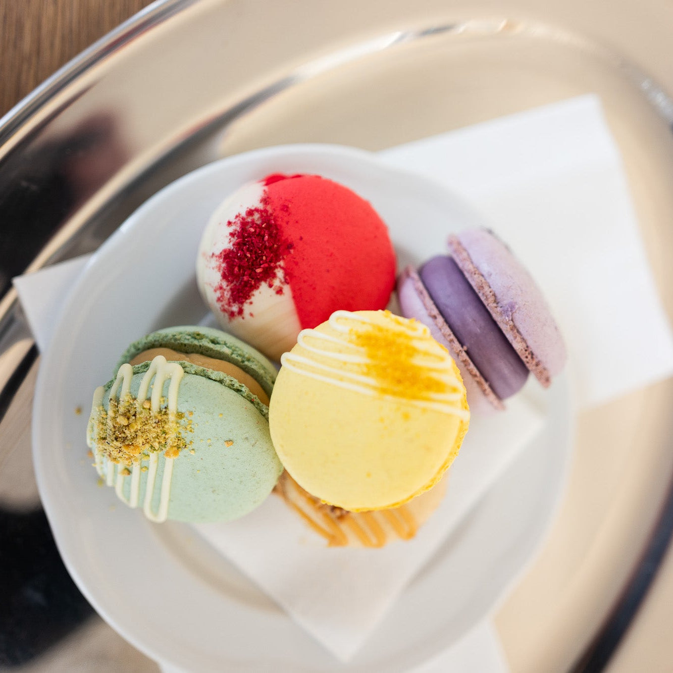 French Macaron Tasting at The RITZ Specialty Coffee