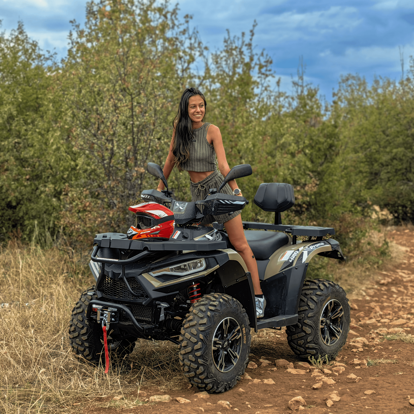 Off-road tour with mid-class ATV. Veliko tarnovo and Arbanasi