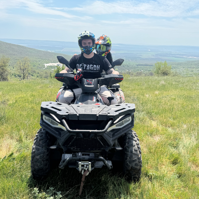 ATV Riding with Friends near Varna