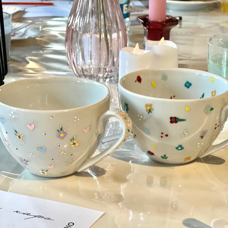 Coffee Cup Painting Workshop. Varna