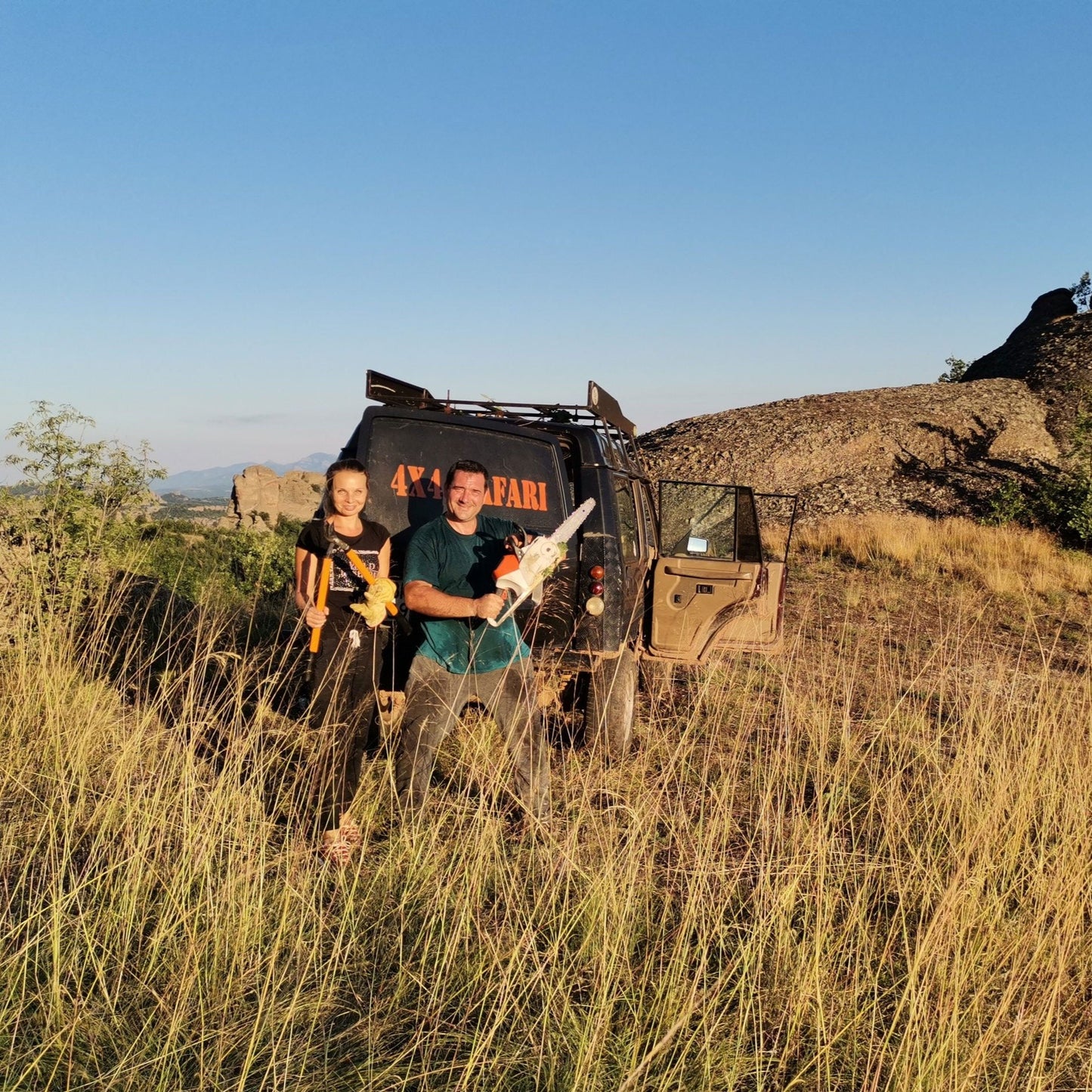 Jeep ride among the Belogradchik rocks