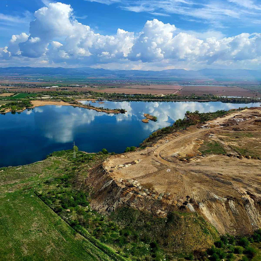Gyrocopter flight over Iskar Gorge