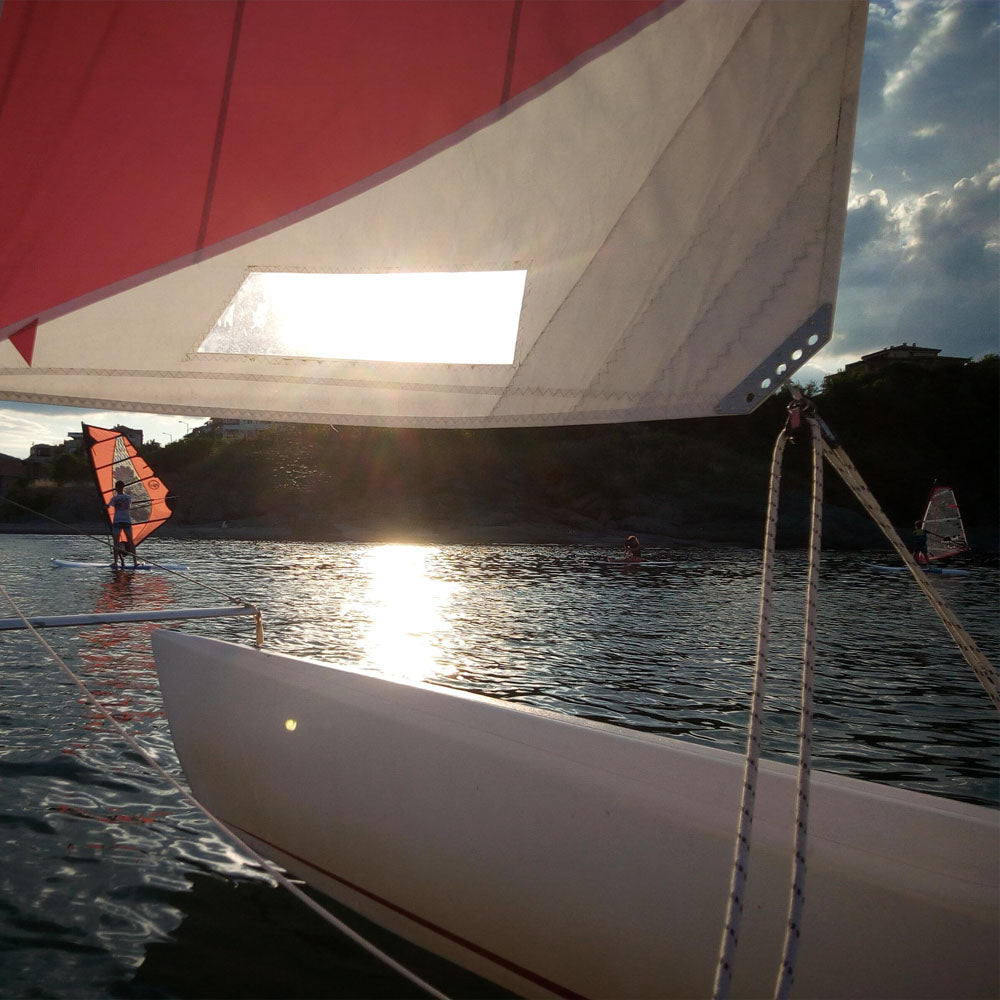 Surfing, kayaking, sailing or paddle board lessons and 2 nights for two by the sea. Camping Nestinarka