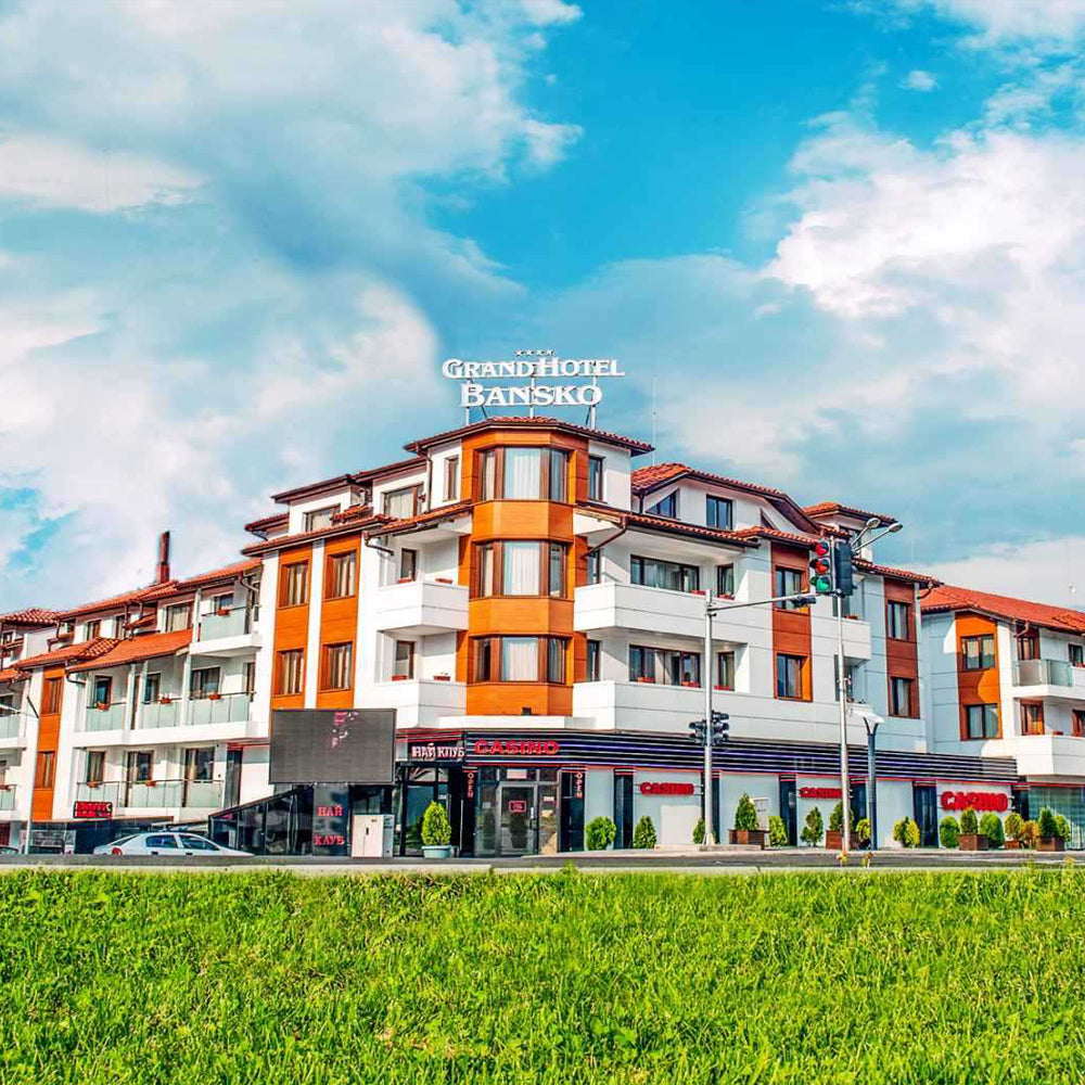 Three days ultra all inclusive holiday for two at Grand Hotel Bansko