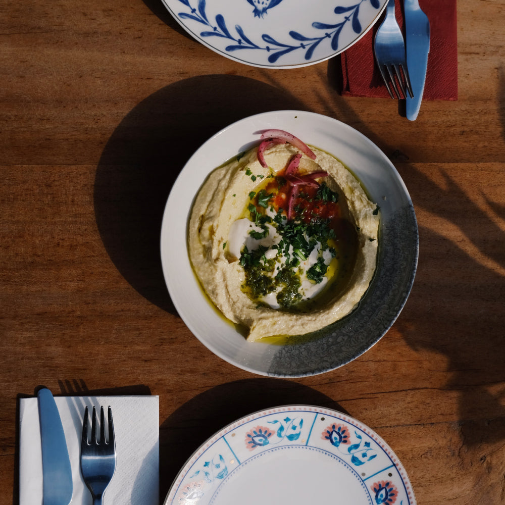 Tasting dinner at DANA for two. Share unique tastes from near and far