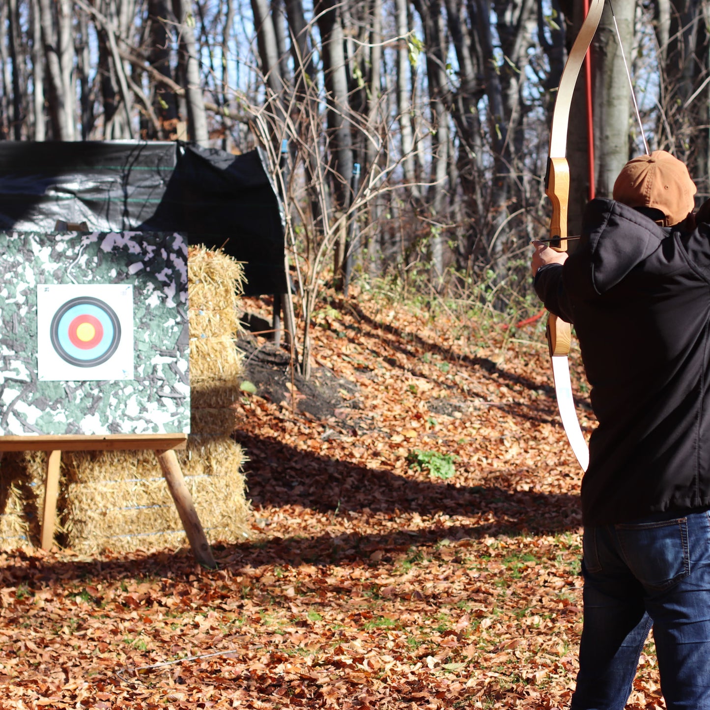 Day out for the whole family. Forest fun and archery