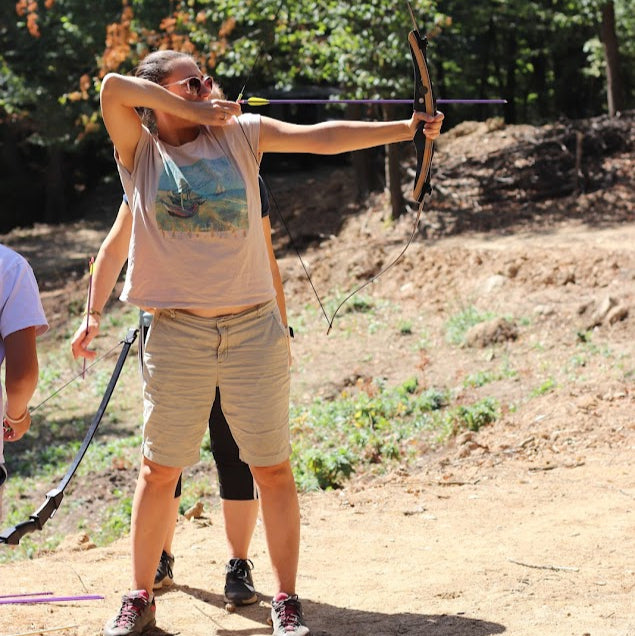 Day out for the whole family. Forest fun and archery