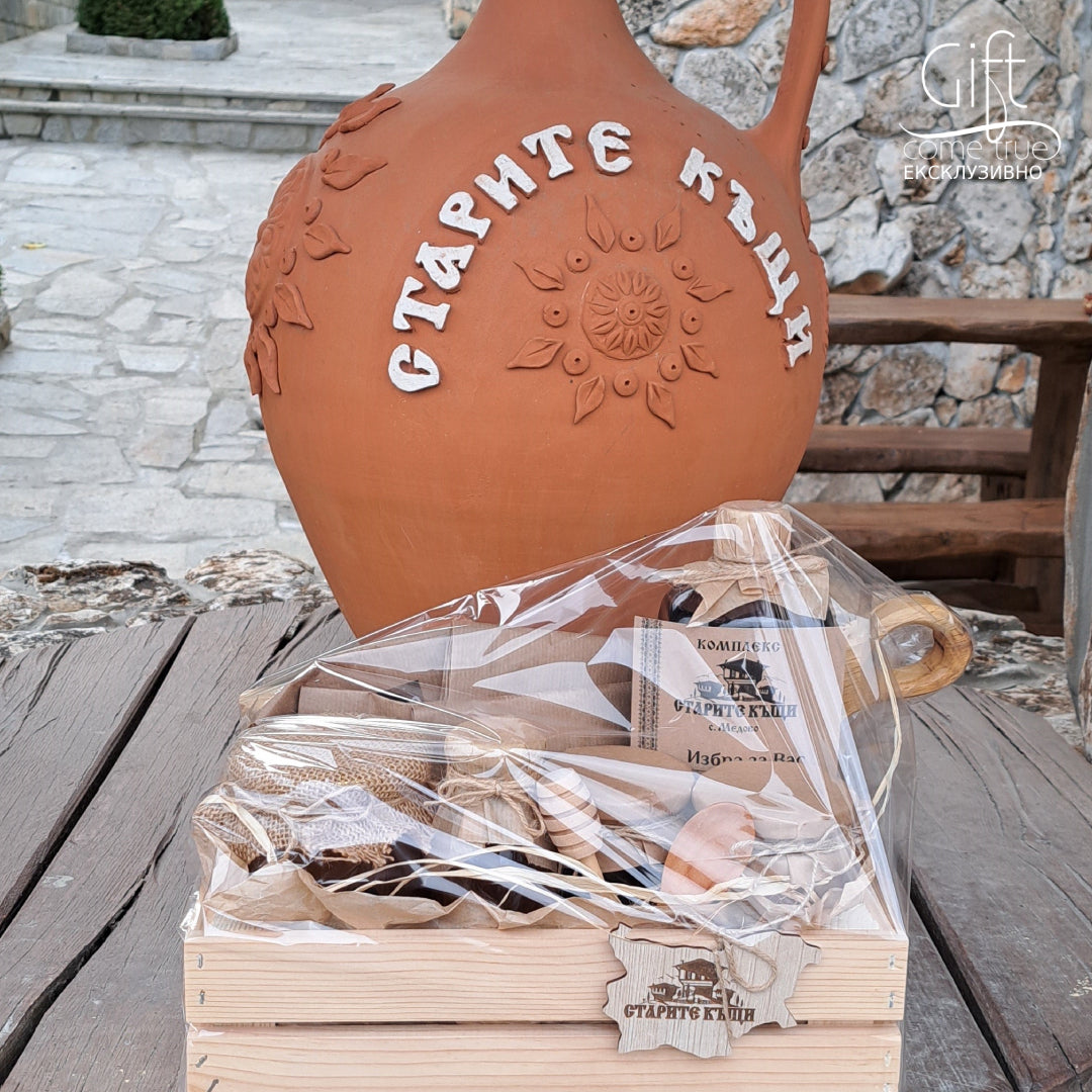 Taste the tradition - gift basket with organic products