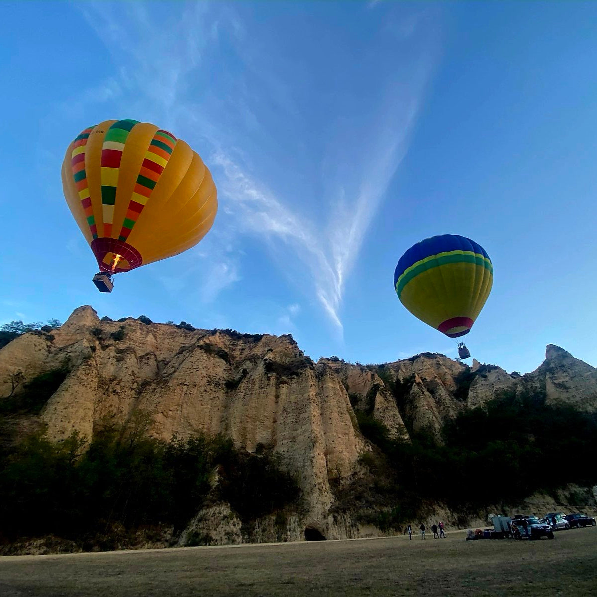 Balloon flight in a group on a location of your choice