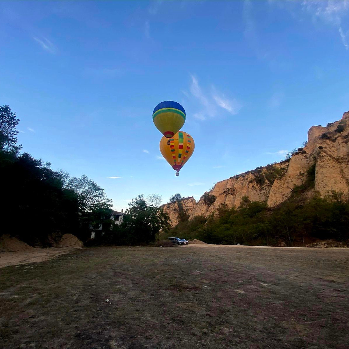 Balloon flight in a group on a location of your choice