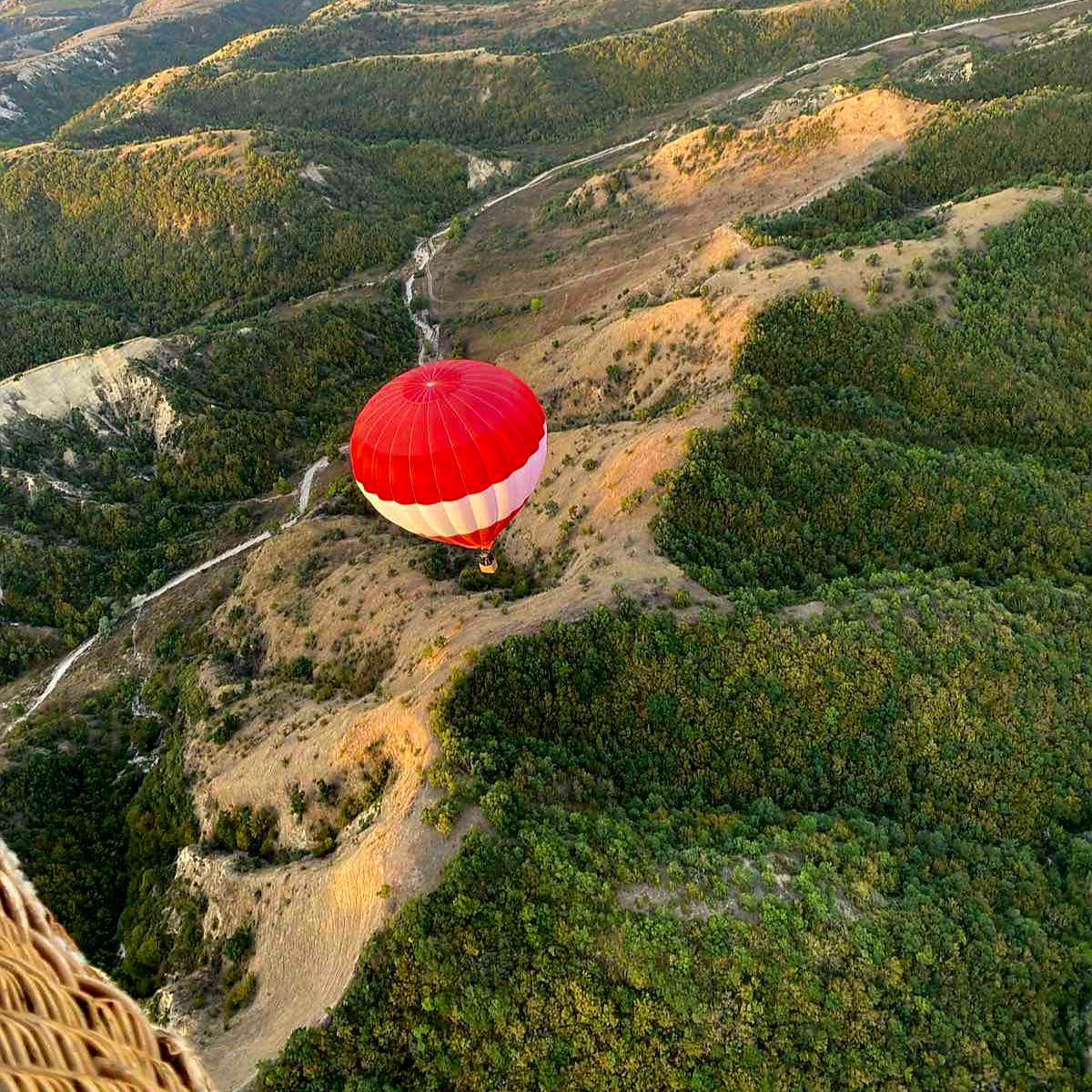 Balloon flight in a group on a location of your choice