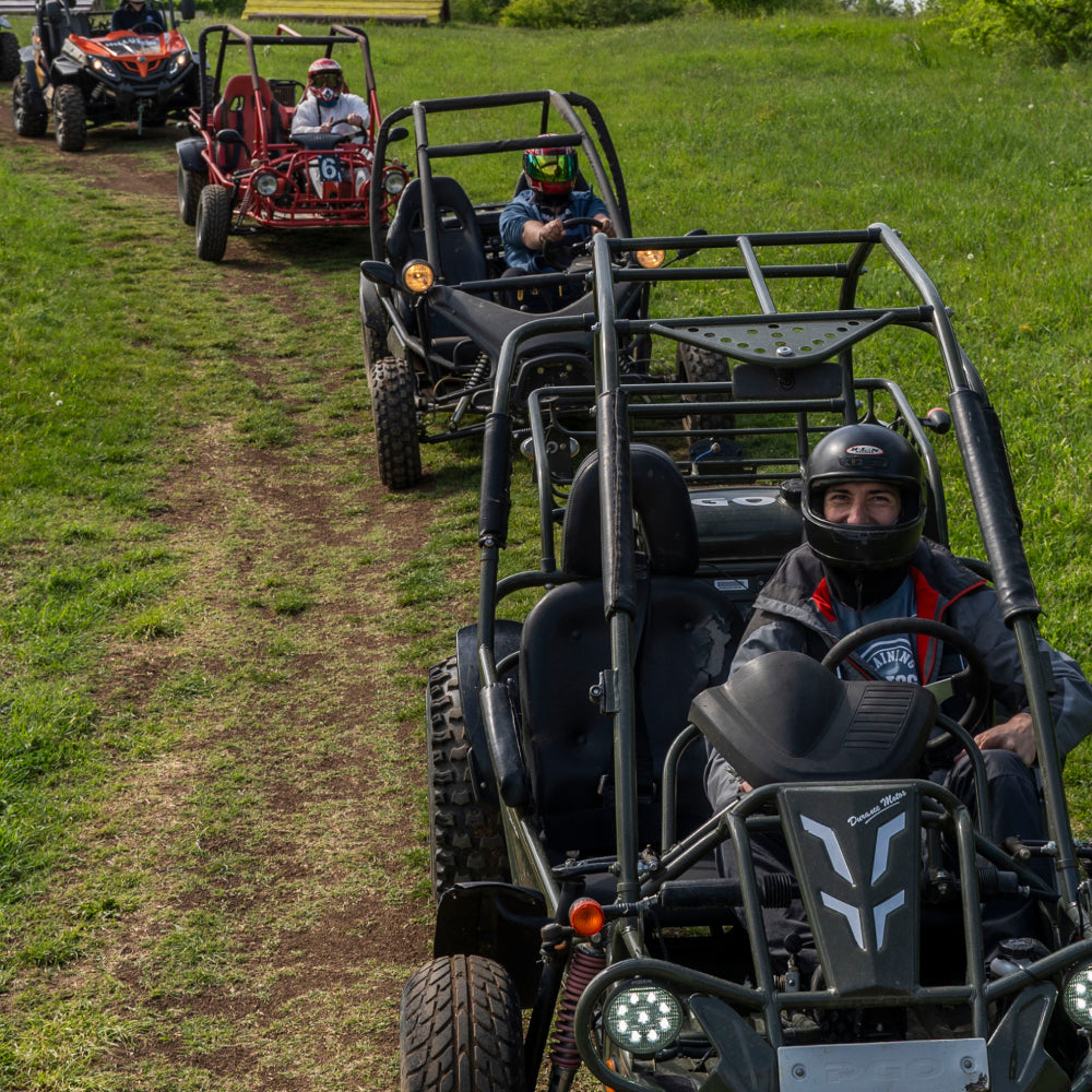 Off-road adventure with mid-class buggy. Veliko Tarnovo and Arbanasi