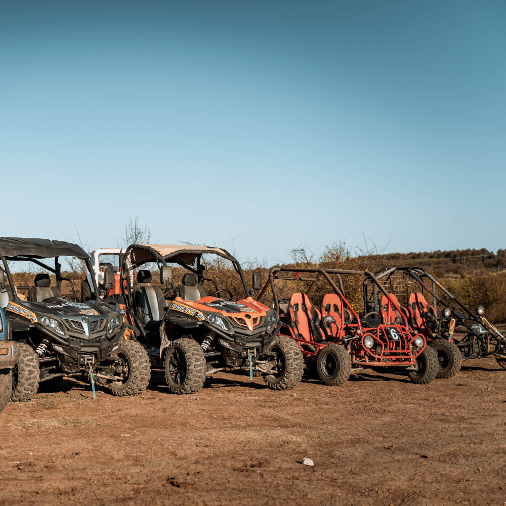 Off-road adventure with buggy. Veliko Tarnovo and Arbanasi