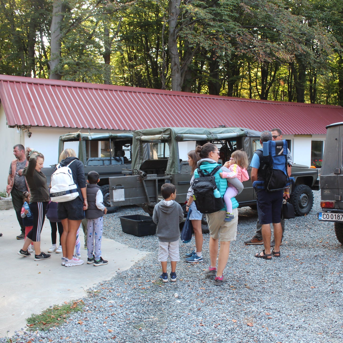 Forest offroad safari and wildlife watching near Sofia