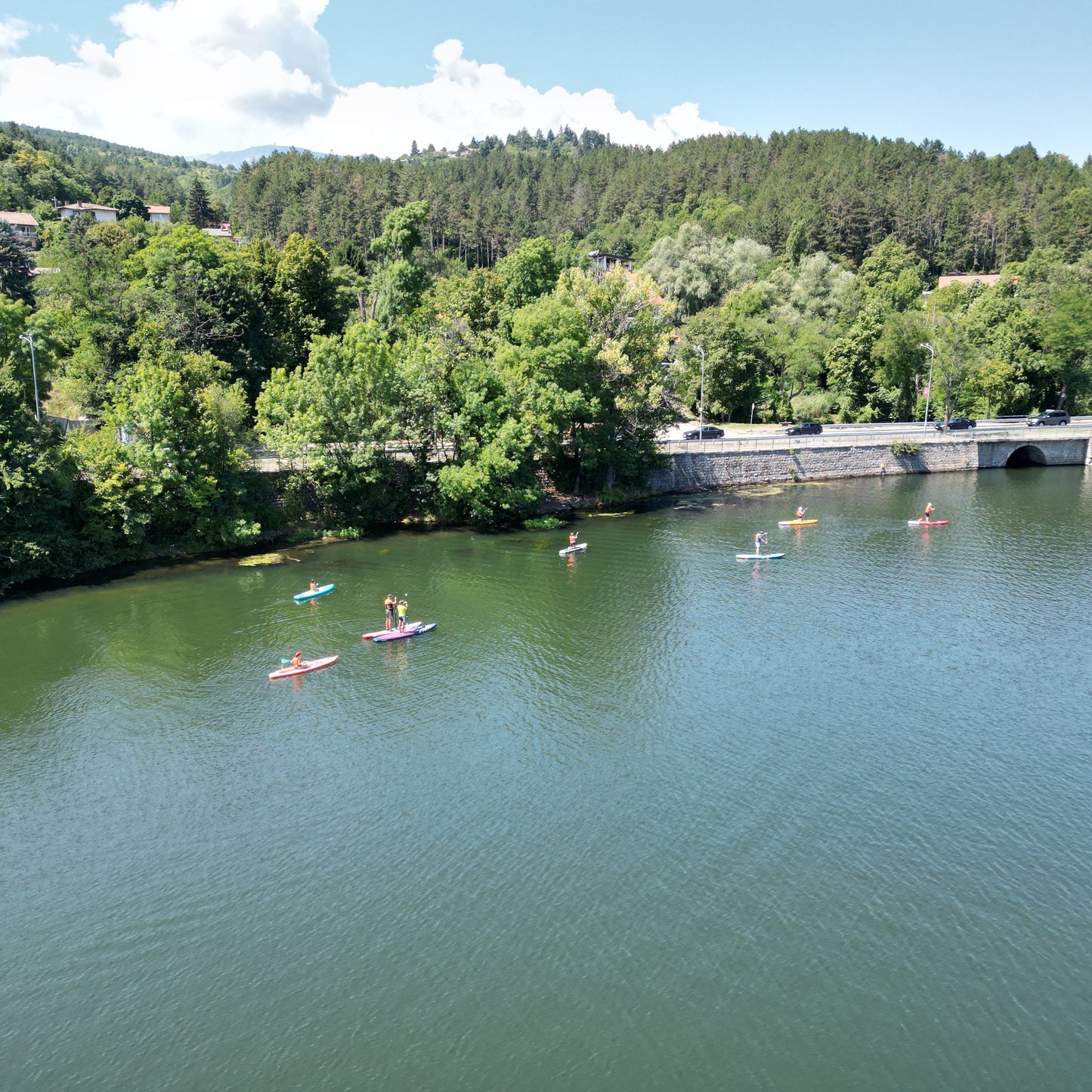 SUP adventure on a location of your choice