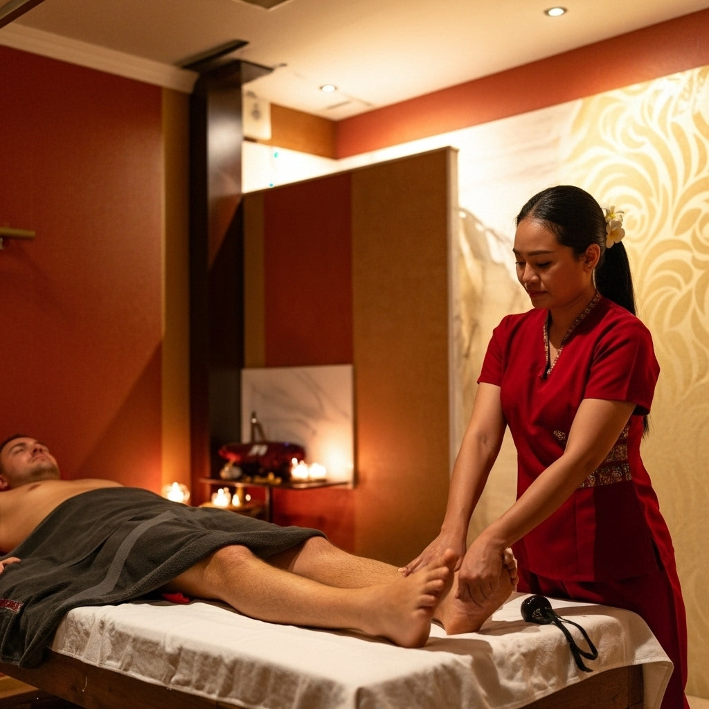 Restarting massage for men