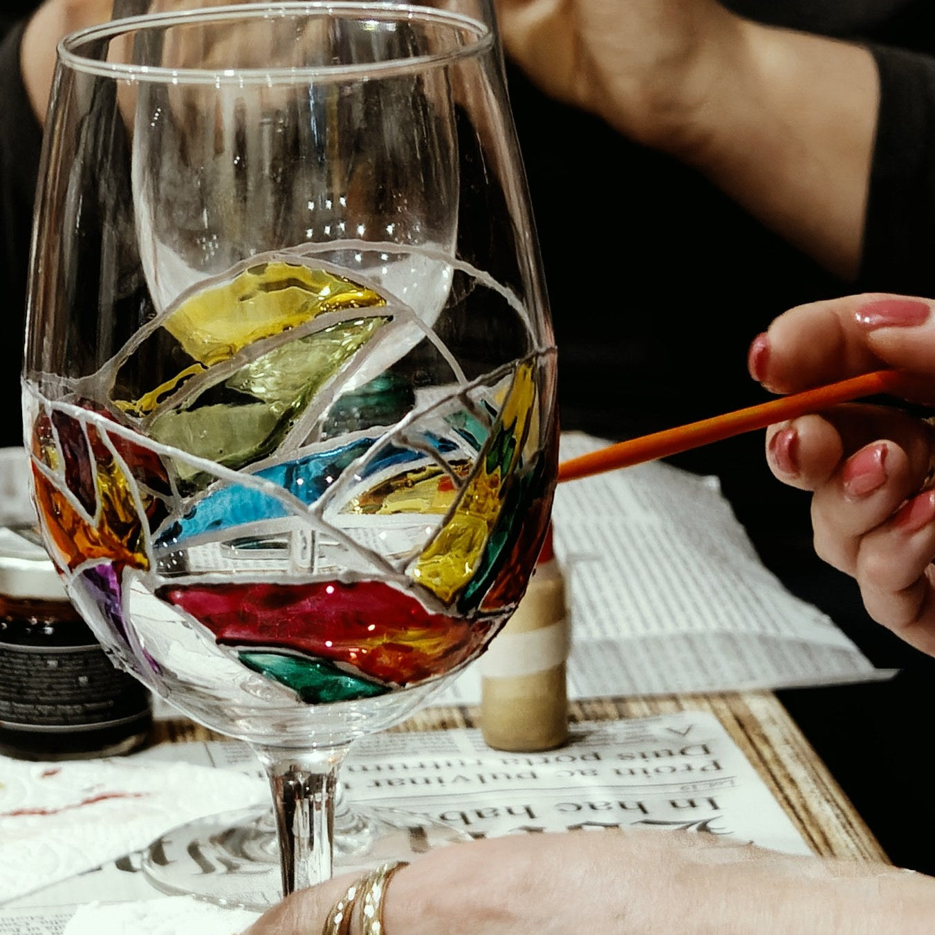 Glass Painting. Veliko Tarnovo