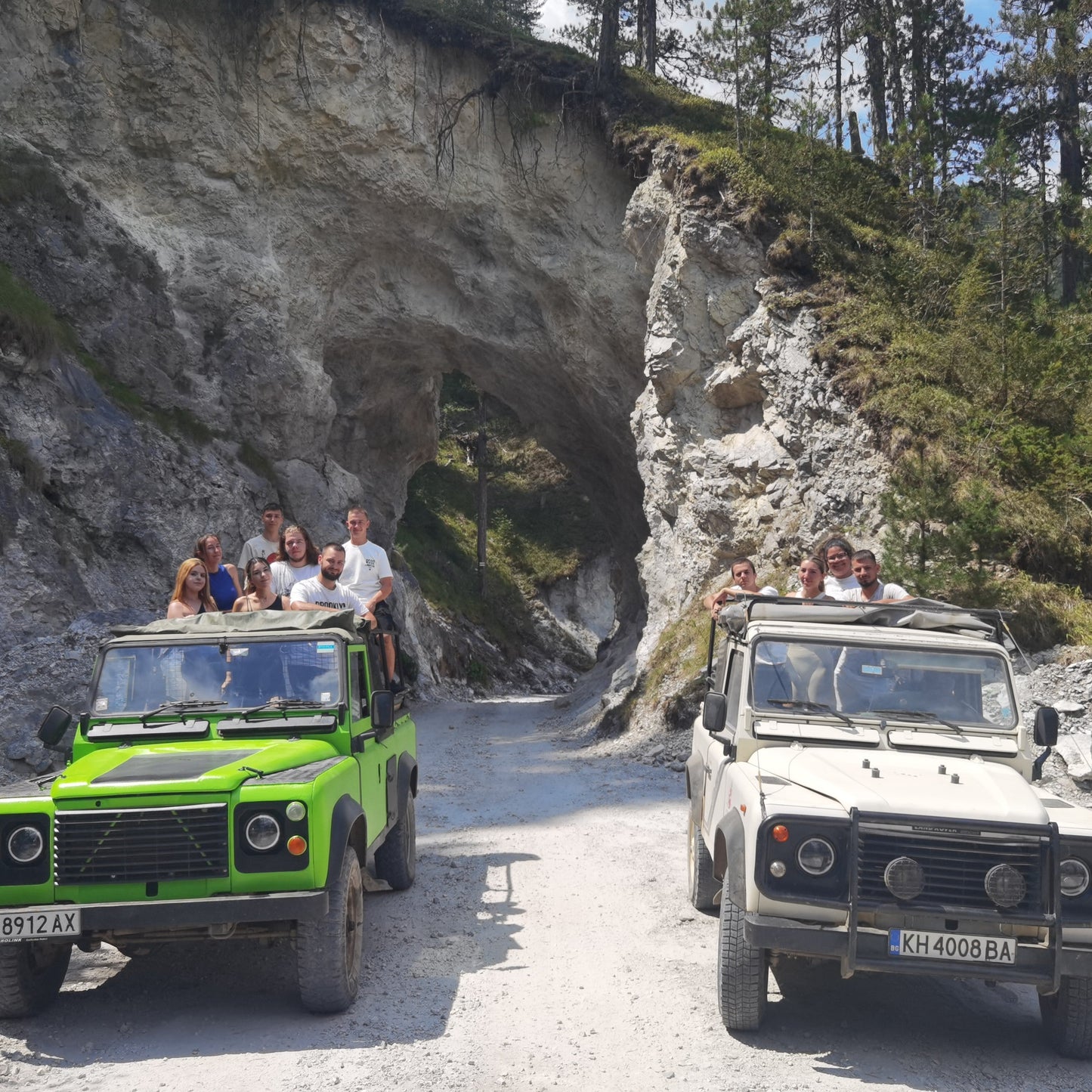 Jeep Safari to the Breathtaking Cascade Waterfall Kazandzhi Dere in the Rhodopes