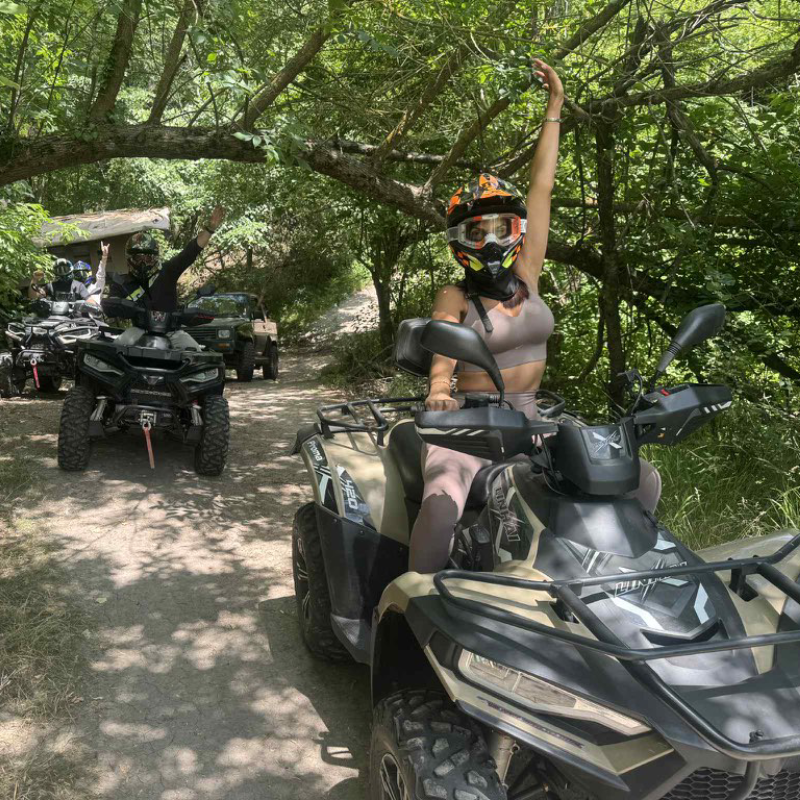 ATV Riding with Friends near Varna