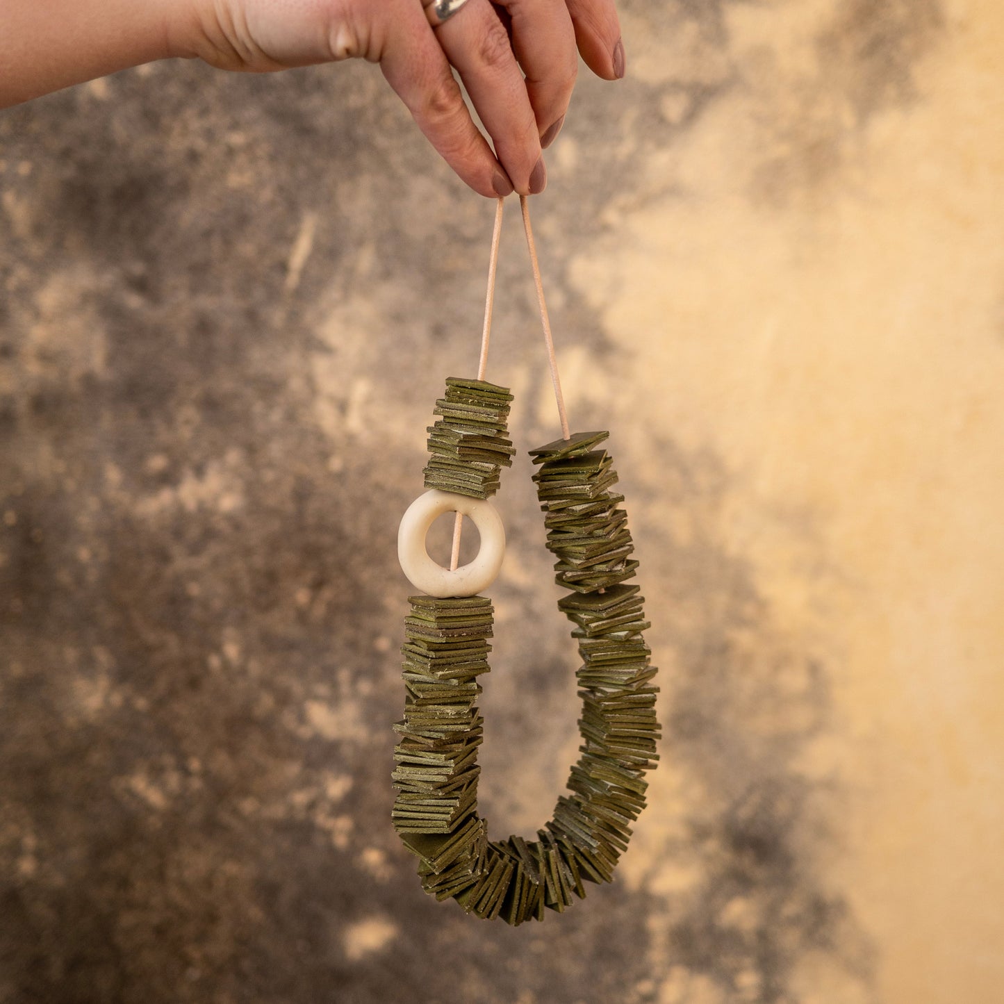 Trendy Leather Necklace