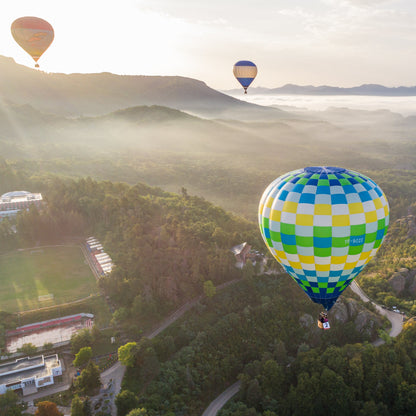 Hot air balloon Fiesta 2024. Panoramic ascent or a free flight on a hot air balloon above Belogradchik rocks. 20.09-23.09