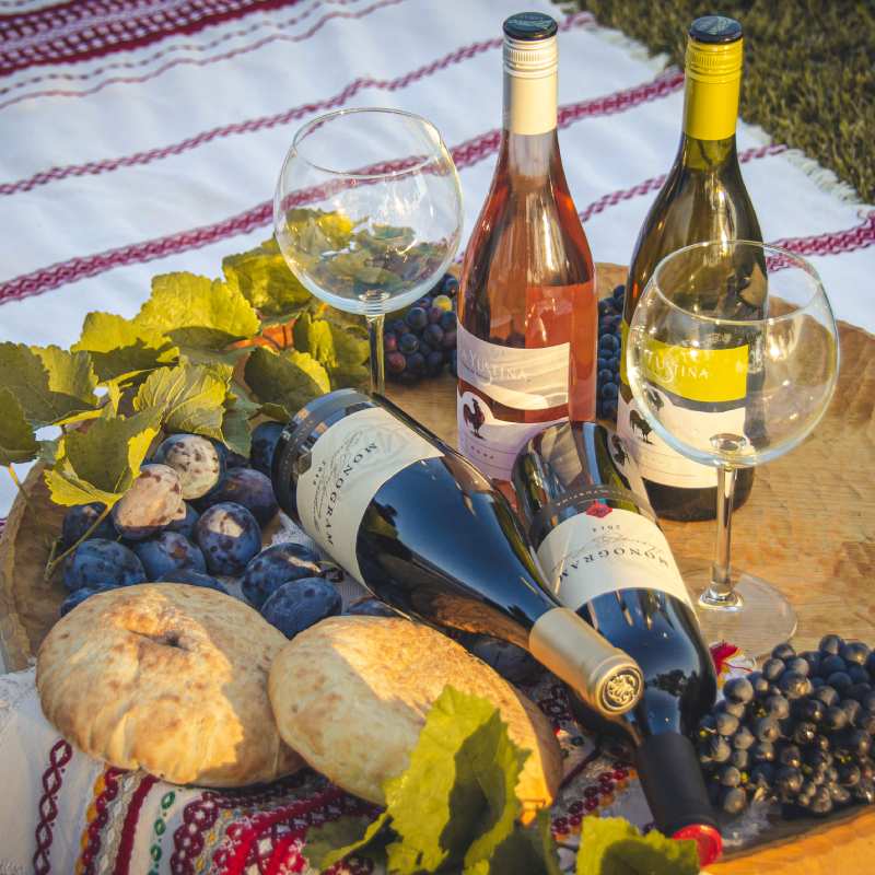 An offroad adventure for two and picnic in the vineyards around Plovdiv
