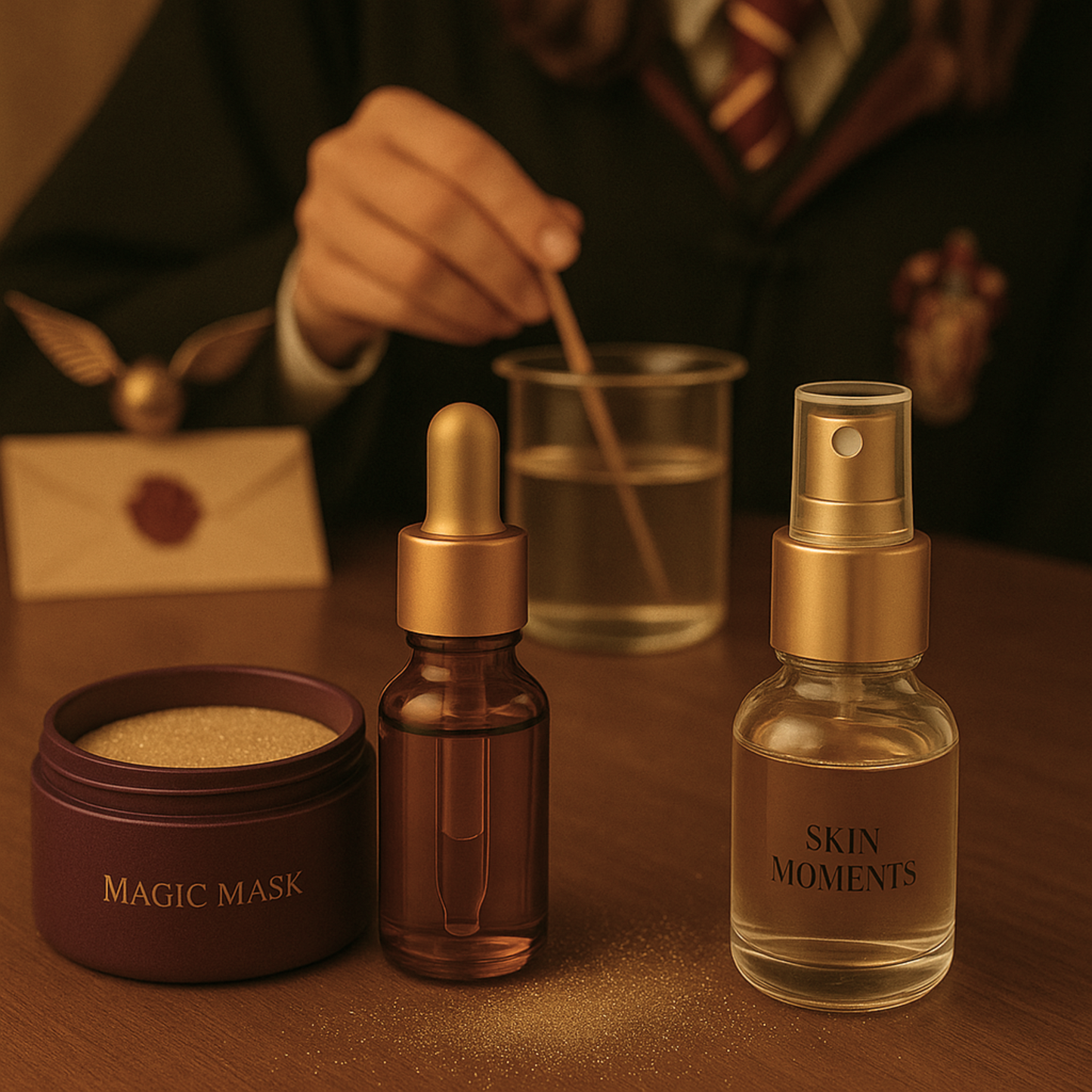 Thematic cosmetic workshop. Create a luxurious facial product in a unique atmosphere.