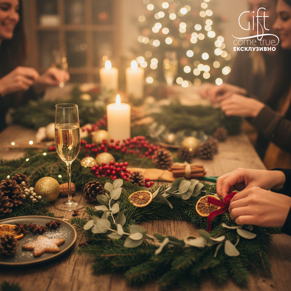 Christmas wreath workshop