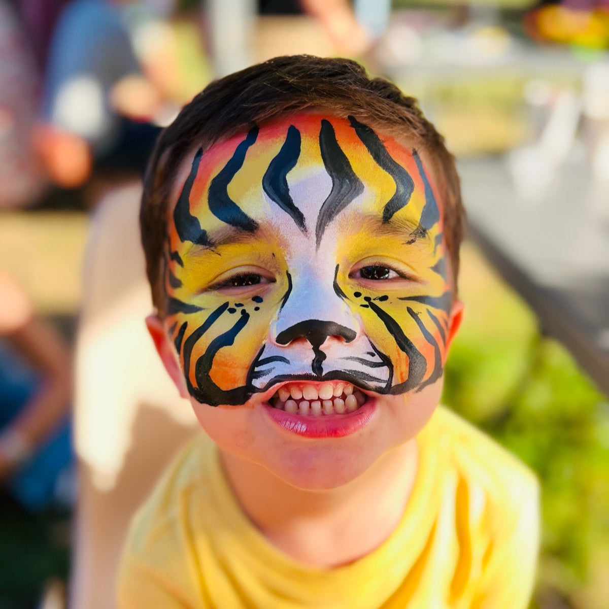 Creative face painting workshop for kids