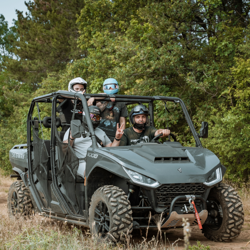 Shared Off-Road Experience with a 6-Seater Segway 1000cc Buggy. Veliko Tarnovo & Arbanasi
