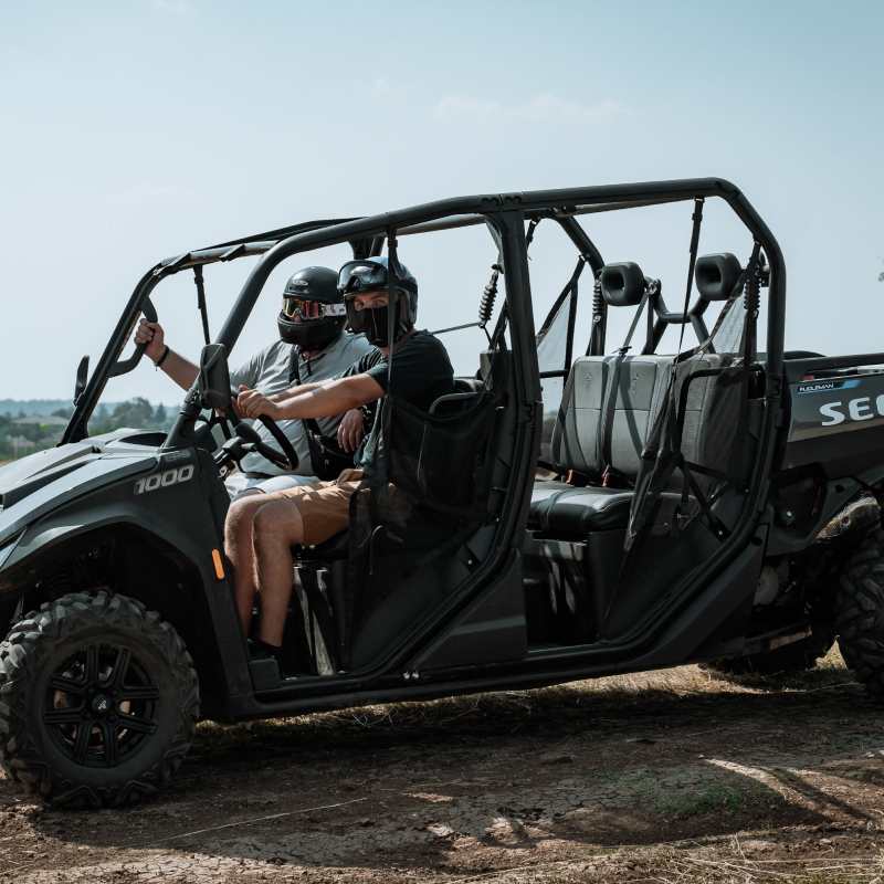 Shared Off-Road Experience with a 6-Seater Segway 1000cc Buggy. Veliko Tarnovo & Arbanasi