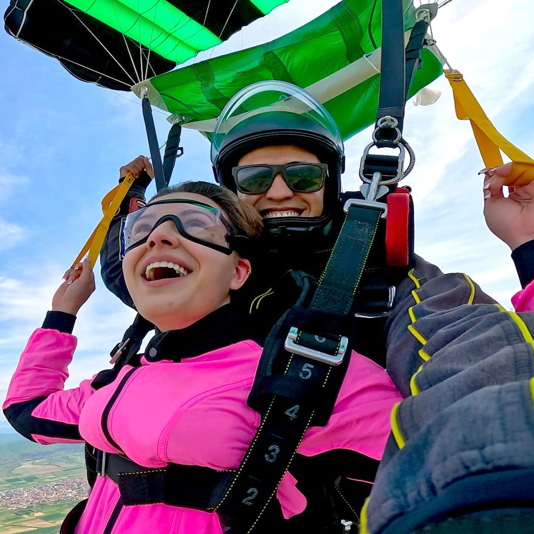 Tandem skydiving. Ihtiman airport