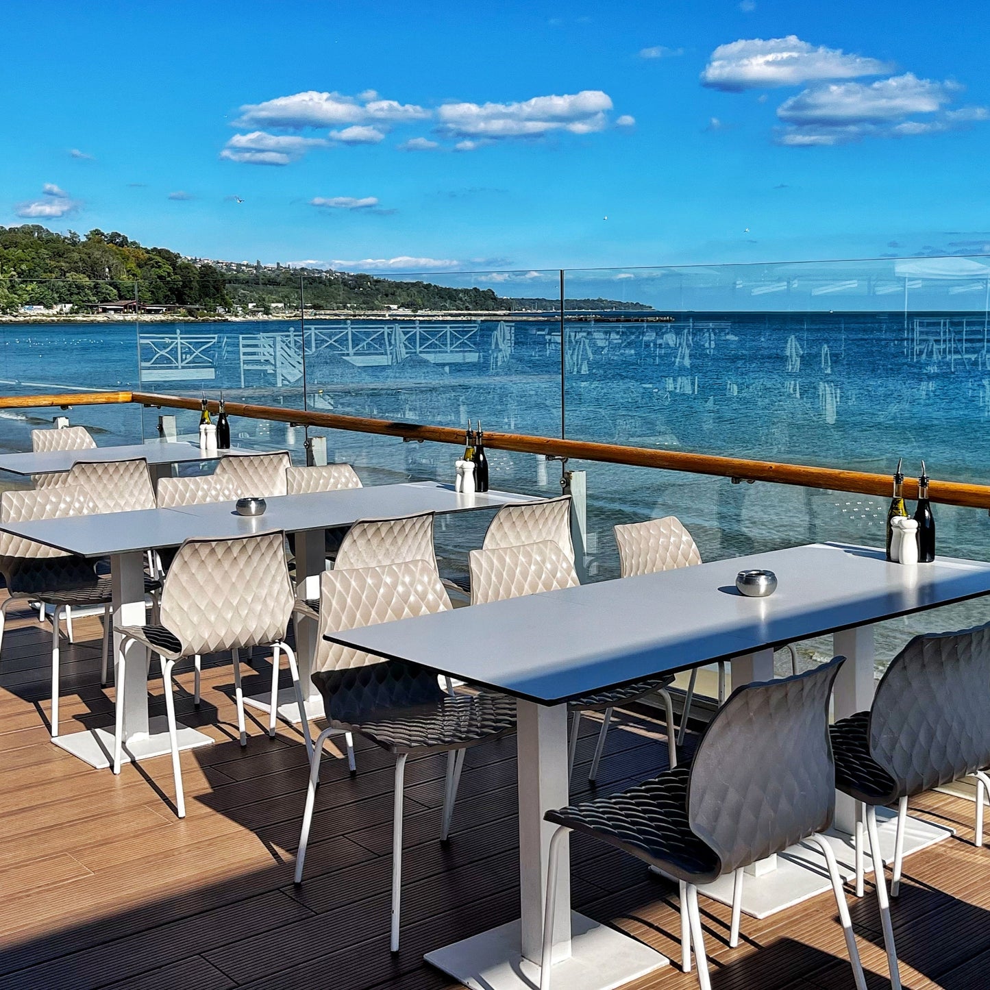 Romance by the Sea: a three-course dinner for two in Varna