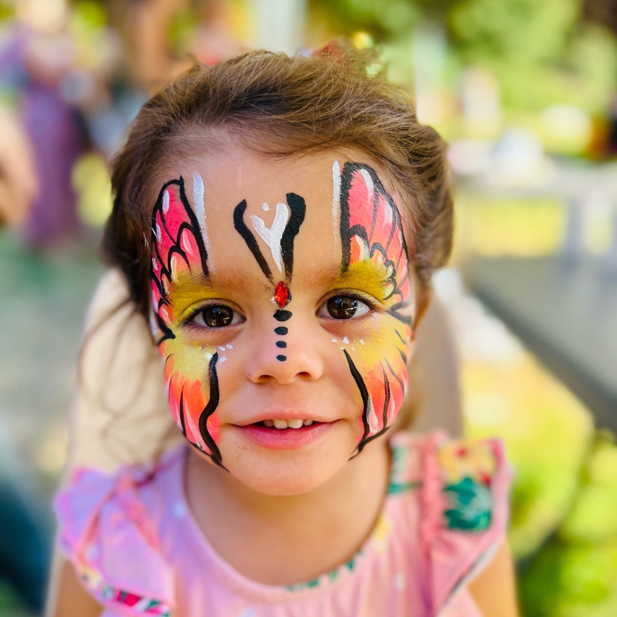 Creative face painting workshop for kids