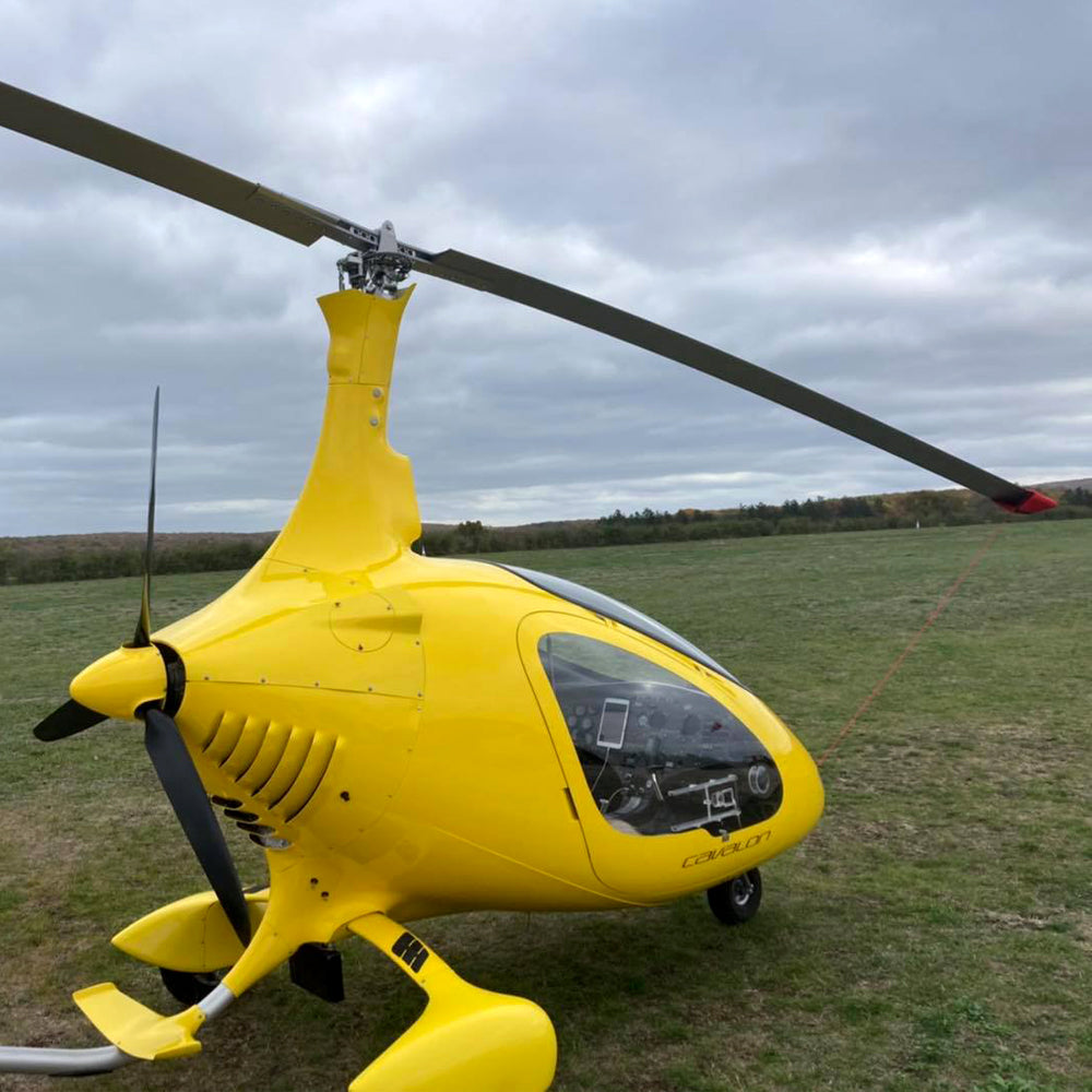 Gyrocopter flight over Iskar Gorge