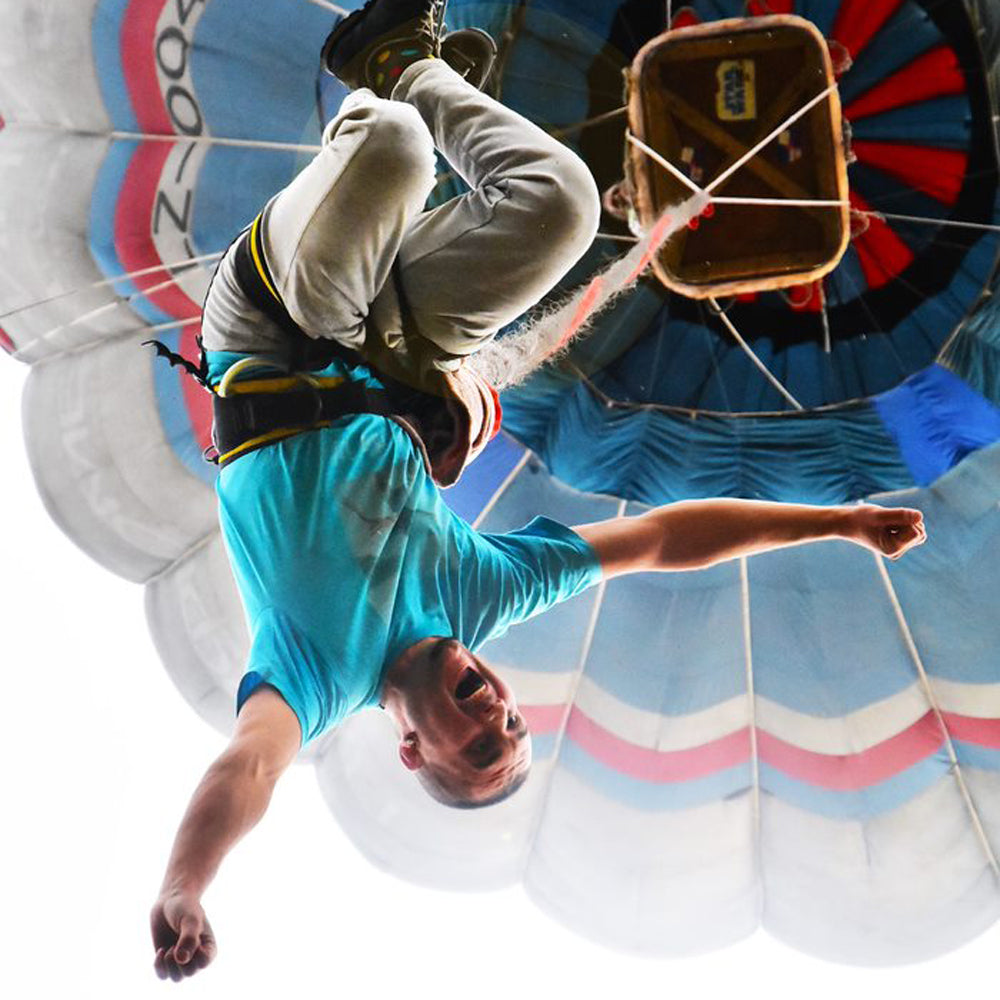 Bungee jump from hot air balloon - Individual or Tandem. Plovdiv or Prohodna cave