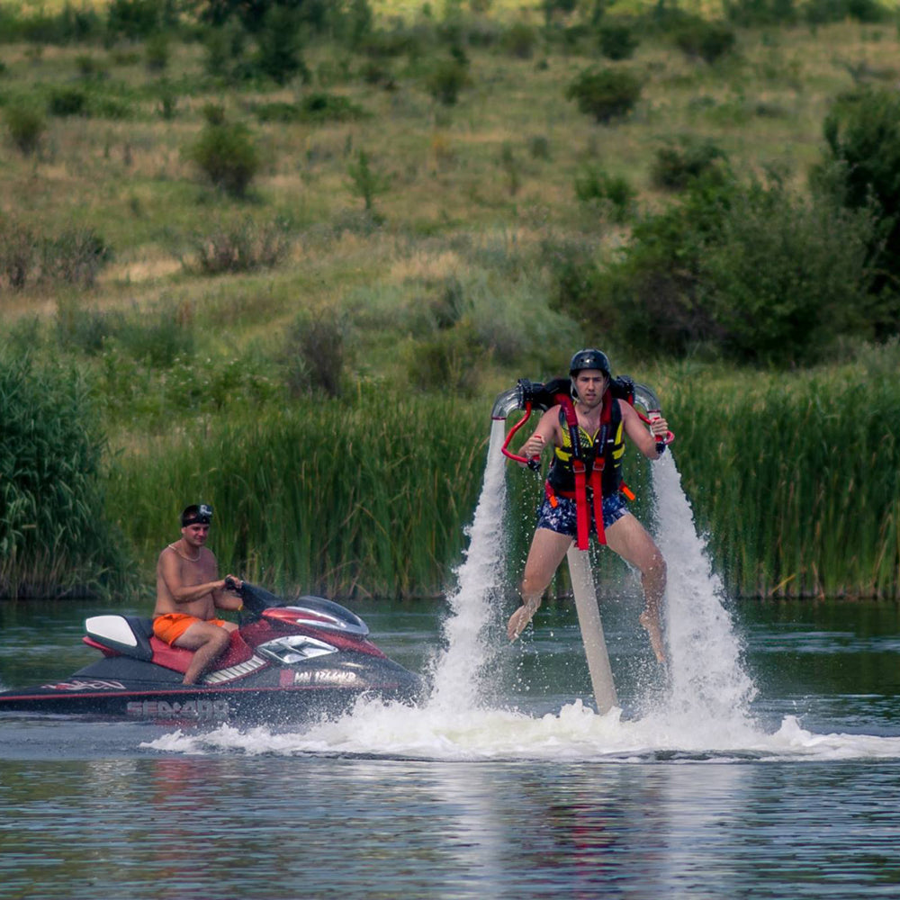 Jet Pack in Iskar dam