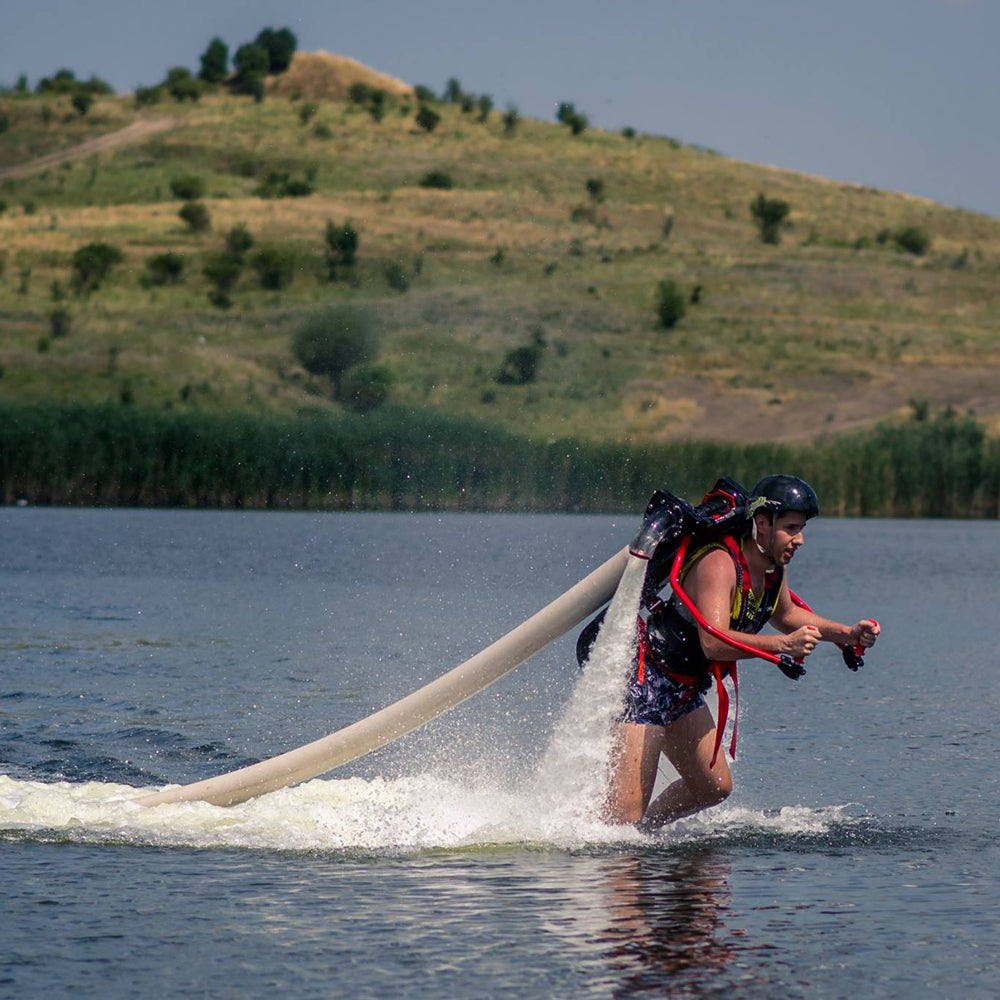 Jet Pack in Iskar dam