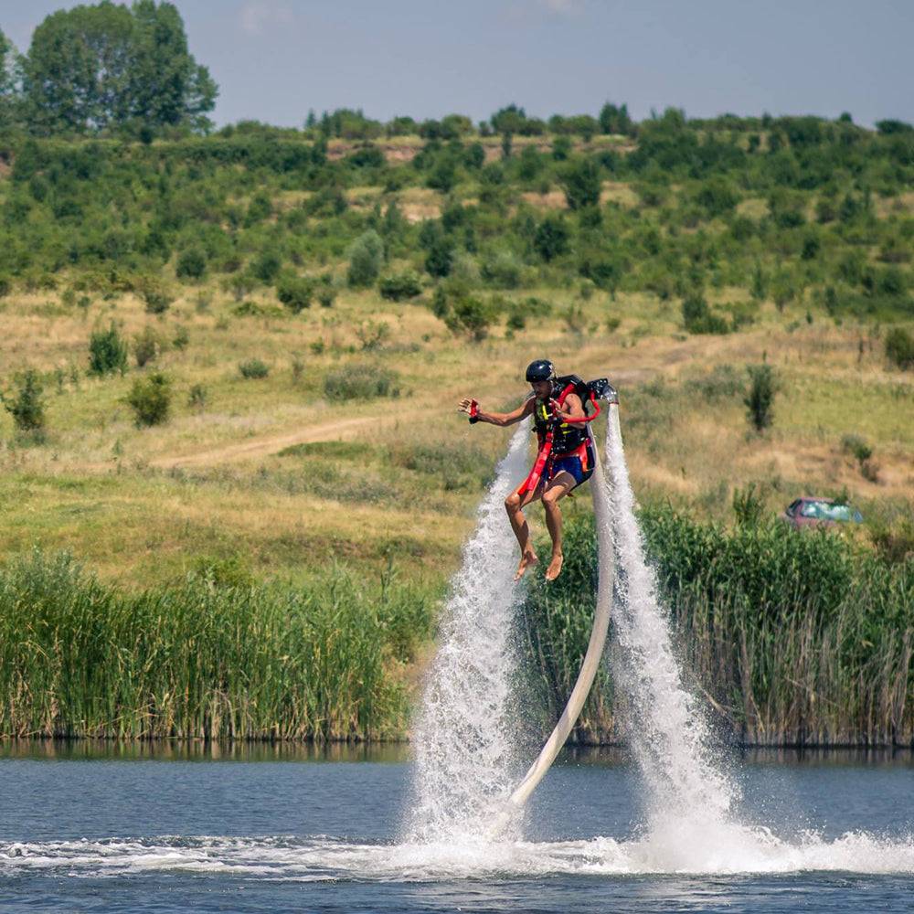 Jet Pack in Iskar dam
