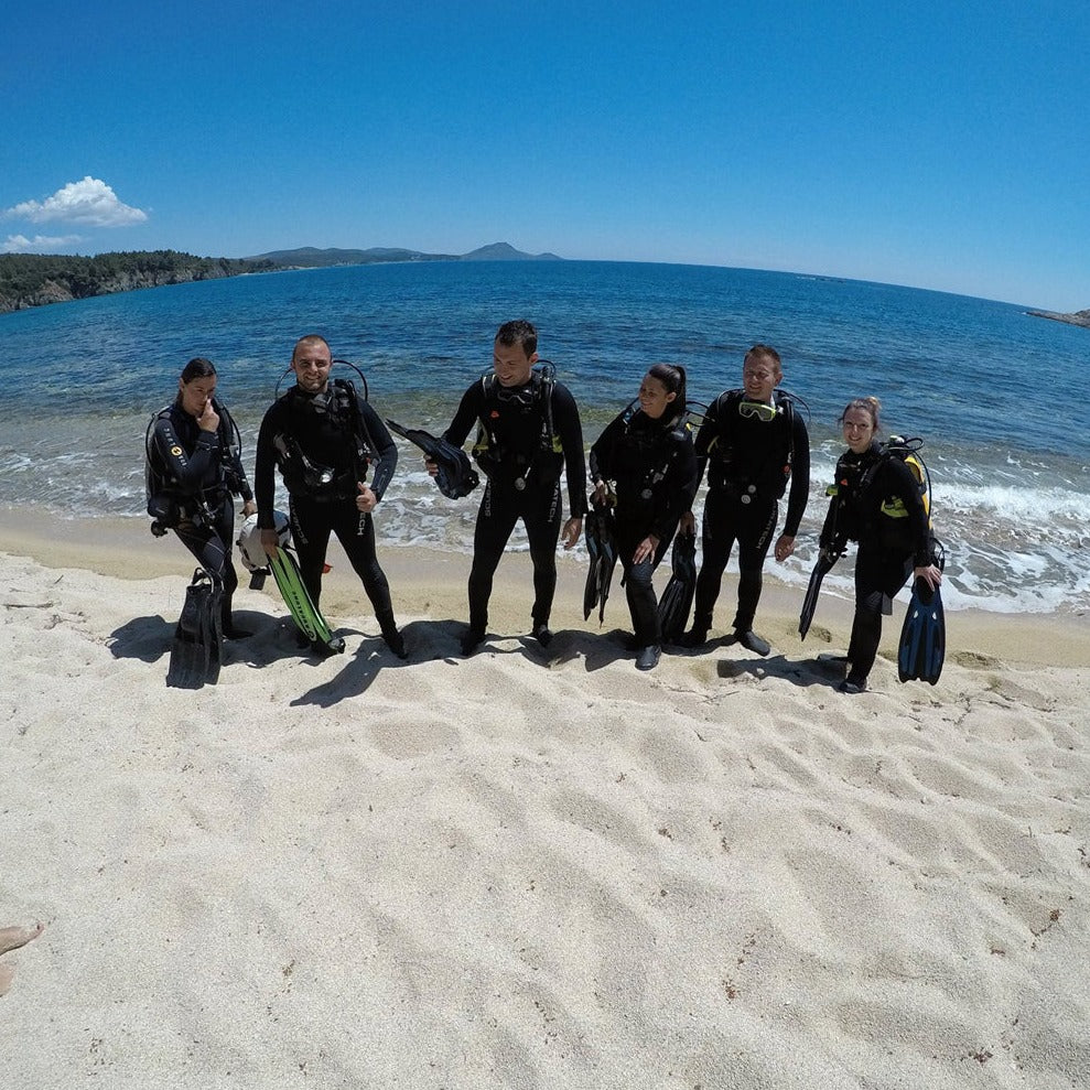 Diving four-day course in Greece. Discover a new underwater world