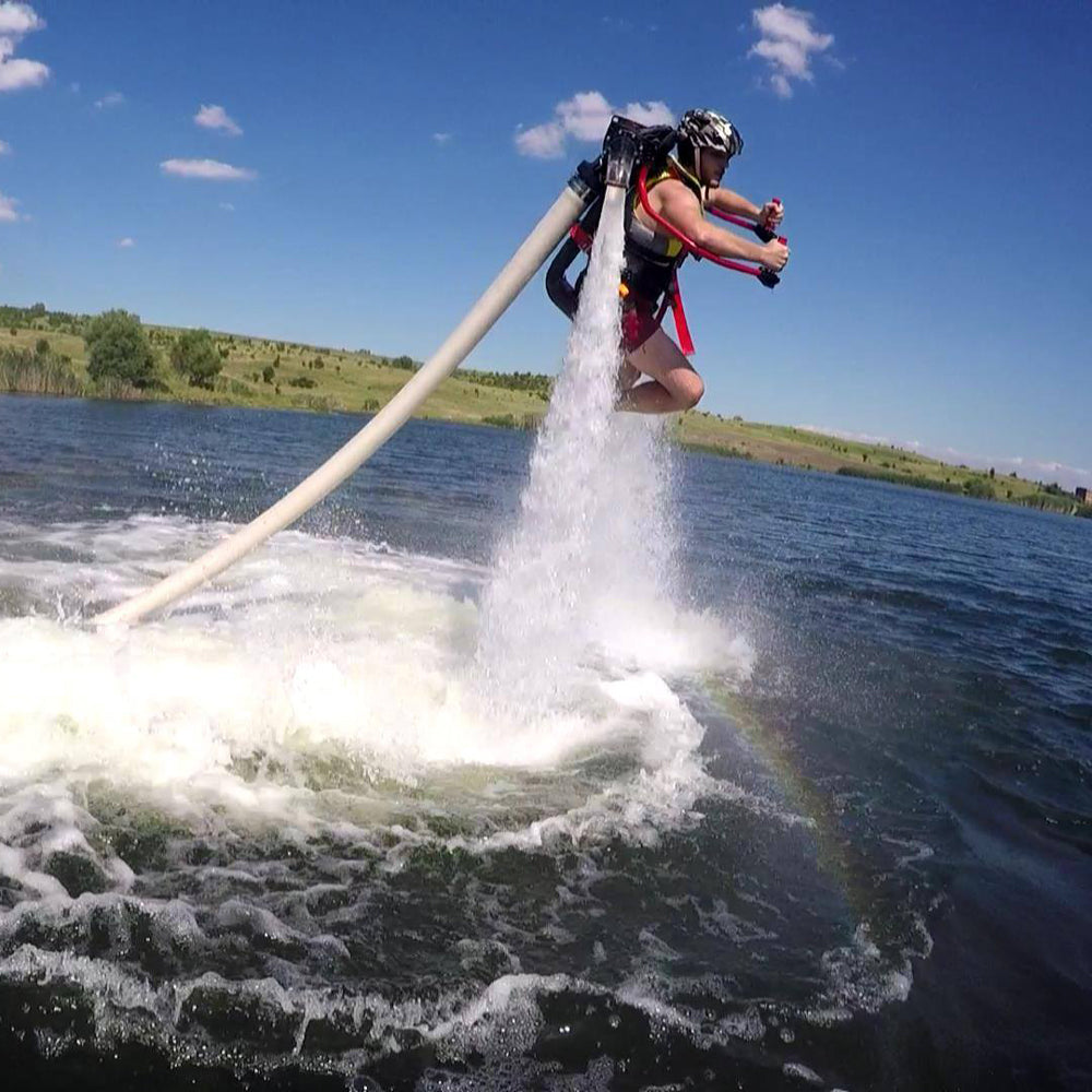 Jet Pack in Iskar dam