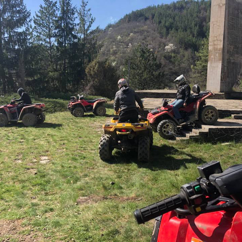 Adventure with an ATV. Novi Iskar
